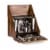 Indianapolis Colts - Madison Acacia Tabletop Bar Set Perspective: back