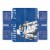 Star Wars R2-D2 - Picnic Table Portable Folding Table with Seats, Royal Blue Perspective: back