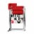 Disney Mickey Mouse - Sports Chair, Red Perspective: back