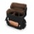 Disney Mickey Mouse - Moreno 3-Bottle Wine & Cheese Tote, Black Perspective: back