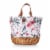 Promenade Picnic Basket, Floral Pattern Perspective: back