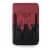 Ventura Portable Reclining Stadium Seat, Burgundy Perspective: back