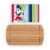 Disney Mickey Mouse - Billboard Glass Top Serving Tray, Rubberwood Perspective: back
