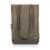 2 Bottle Insulated Wine Cooler Bag, Khaki Green with Beige Accents Perspective: back