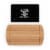 Star Wars Scroll - Billboard Glass Top Serving Tray, Rubberwood Perspective: back