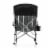 Outdoor Rocking Camp Chair, Black Perspective: back