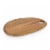 Pebble Shaped Acacia Serving Board 15" x 10", Natural Acacia Perspective: back