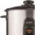 Brentwood TS-15 8 Cup Stainless Steel Rice Cooker with Measuring Cup and Spatula Perspective: back