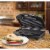 Brentwood Panini Press - Stainless Steel & Black Perspective: back