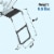 Springfree Trampoline FlexrStep V2 Ladder Accessory for Springfree Trampolines Perspective: back