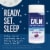 Natural Vitality Calm Blueberry Pomegranate Sleep Gummies Perspective: back