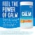 Natural Vitality CALM Orange Magnesium Supplement Drink Mix Perspective: back