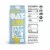 Oatly Unsweetened Oatmilk Perspective: back
