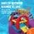 Banzai Cool Canopy Bouncer Outdoor Inflatable Slide/Shaded Backyard Bounce House Perspective: back