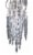 Gemmy ColorMotion Deluxe Icicle String Lights Christmas Décor Perspective: back