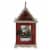 Northlight 32618593 11 in. Snowman & X-Mas Pillar Candle Lantern Perspective: back