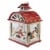 Northlight 32618601 14.5 in. Snowman Metal & X-Mas Candle Lantern Perspective: back