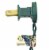 Northlight 50 Multi-Color LED Mini Christmas Lights - 16.25 ft Green Wire Perspective: back