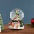 Northlight 6.75 Christmas Tree and Santa Claus Musical Snow Globe Perspective: back