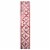 Northlight Red and White Snowflake Christmas Wired Craft Ribbon 2.5 x 10 Yards Perspective: back