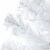 Northlight 24 White Balsam Pine Mini Artificial Christmas Tree - Unlit Perspective: back
