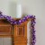 Northlight 25' Americana 6-Ply Wide Cut Tinsel Garland - Unlit Perspective: back