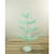 Northlight 2' Pastel Green Pine Artificial Easter Tree - Unlit Perspective: back