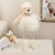 Northlight 16  White Shaking Sheep with Pink Bandanna Easter Spring Tabletop Decor Perspective: back