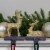 Northlight Set of 2 Gold Reindeer Glittered Christmas Stocking Holders 8.5 Perspective: back