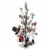 Northlight 34 Snowmen Friends With Pre-Lit LED Pine Tree Christmas Tabletop Decor Perspective: back