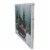 Northlight 19  White Distressed Frame Red Vintage VW Car LED Lighted Christmas Canvas Perspective: back