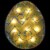 Northlight 12 Lighted Green Easter Egg Window Silhouette Decoration Perspective: back