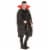 Northlight Black and Red Vampire Cape Boy Child Halloween Costume - Large Perspective: back