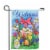 Northlight 34219471 Welcome Easter Basket Outdoor Garden Flag - 12.5 x 18 in. Perspective: back