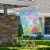 Northlight 34219491 Happy Easter Bunny with Eggs Outdoor House Flag - 28 x 40 in. Perspective: back