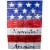 Northlight 34219477 We Remember Patriotic American Outdoor House Flag - 28 x 40 in. Perspective: back