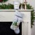 Dyno 20  White Baby's First Christmas Stocking with Baby Deer and Plush White Cuff Perspective: back