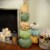 Northlight 42.5 Five Tiered Stacked Pumpkins Thanksgiving Decor Perspective: back