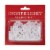 Northlight 50 Count Clear Outdoor Gutter Christmas Light Clips Perspective: back