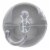 Northlight Pack of 2 Clear Large Hanging Christmas Suction Cup Hooks 2.5 Perspective: back