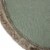 Northlight 48  Green Burlap Christmas Tree Skirt with Faux Fur Trim Perspective: back