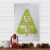 Northlight 24” Gray and Green Farm Fresh Christmas Trees Wooden Hanging Wall Sign Perspective: back