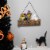 Northlight 13.5 Trick or Treat Halloween Pumpkin, Ghost, and Witch Wall Decoration Perspective: back