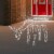 Northlight 42-Inch Lighted White Feeding Reindeer Outdoor Christmas Decoration Perspective: back