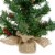 Northlight 16  Potted Red Berries and Pine Cones Medium Artificial Christmas Tree – Unlit Perspective: back