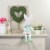 Northlight 24 White and Green Boy Bunny Rabbit Easter and Spring Table Top Figure Perspective: back