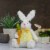 Northlight Plush Easter Bunny Rabbit with Carrot Spring Decoration - 14 Perspective: back