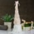Northlight 21.5  Pink and White Spring and Easter Gnome Head Table Top Decor Perspective: back