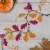 Northlight 35-Count Fall Harvest Leaves Mini Light Garland Set, 8.75ft Brown Wire Perspective: back