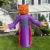 Northlight 8' Spooky Town Lighted Jack-O-Lantern Grim Reaper Inflatable Outdoor Halloween Perspective: back